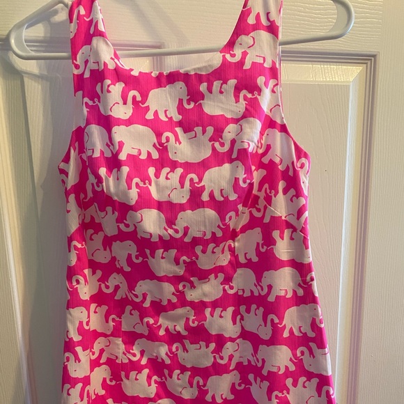 NWOT- Lilly Pulitzer Tusk in Sun Delia shift dress - Picture 3 of 3